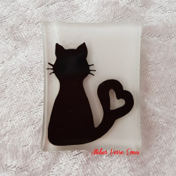 Magnet Chat Coeur