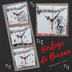 Horloges de Bureau "Musique"